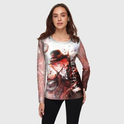 Женский лонгслив 3D BSD logo Art - фото 2