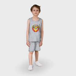Детская пижама с шортами хлопок Герб СССР - фото 2