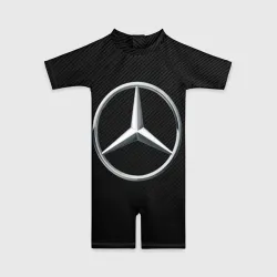 Детский купальный костюм 3D Mercedes-Benz AMG