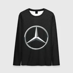 Мужской лонгслив 3D Mercedes-Benz AMG