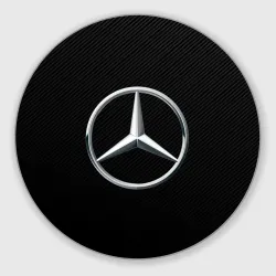 Круглый коврик для мышки Mercedes-Benz AMG