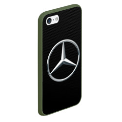 Чехол для iPhone 5/5S матовый Mercedes-Benz AMG - фото 2