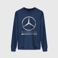 Женский свитшот хлопок Mercedes-Benz AMG