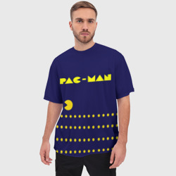 Мужская футболка oversize 3D Pac-MAN - фото 2