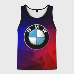 Мужская майка 3D BMW neon