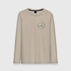 Мужской лонгслив хлопок Mercedes Мерседес