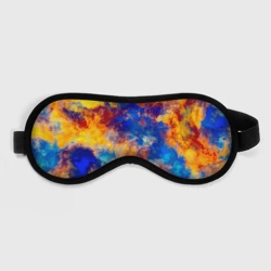 Маска для сна 3D Огненно-синий полутон