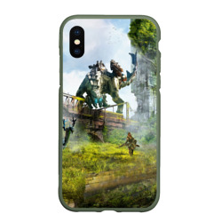 Чехол для iPhone XS Max матовый Horizon Zero Dawn 2020