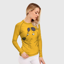 Женский рашгард 3D Mr. Peanutbutter - фото 2