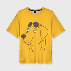 Женская футболка oversize 3D Mr. Peanutbutter