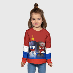 Детский лонгслив 3D СССР - Россия - фото 2