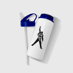 Бутылка для воды с трубочкой Queen - The Show Must Go On - фото 2