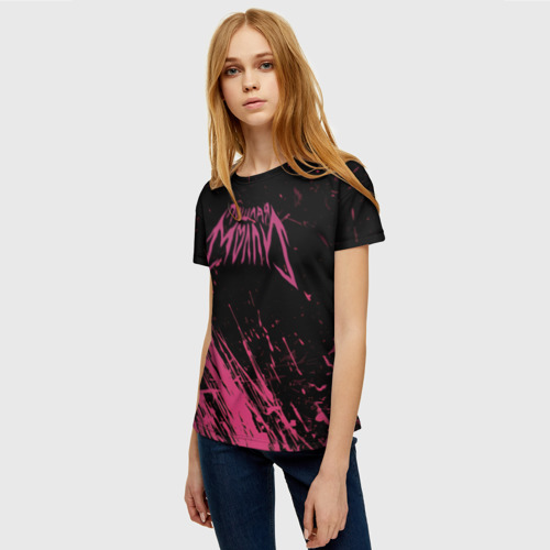 Женская футболка 3D с принтом Пошлая Молли, фото на моделе #1