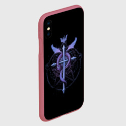 Чехол для iPhone XS Max матовый Стальной алхимик Fullmetal Alchemist - фото 2