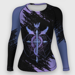 Женский рашгард 3D Стальной алхимик Fullmetal Alchemist