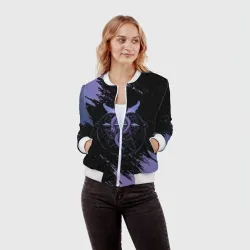 Женский бомбер 3D Стальной алхимик Fullmetal Alchemist - фото 2