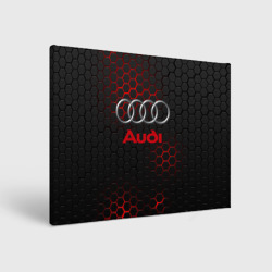 Холст прямоугольный Audi Ауди