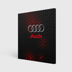 Холст квадратный Audi Ауди