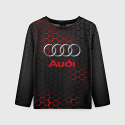 Детский лонгслив 3D Audi Ауди