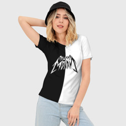 Женская футболка 3D Slim Пошлая Молли - фото 2