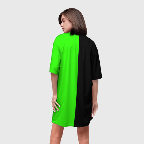 Платье-футболка 3D Пошлая Молли, цвет 3D печать - фото 4