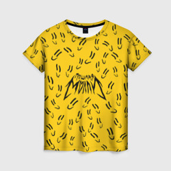 Женская футболка 3D Пошлая Молли Смайлики