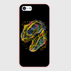 Чехол для iPhone 5/5S матовый Тираннозавр Рекс