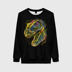 Женский свитшот 3D Тираннозавр Рекс