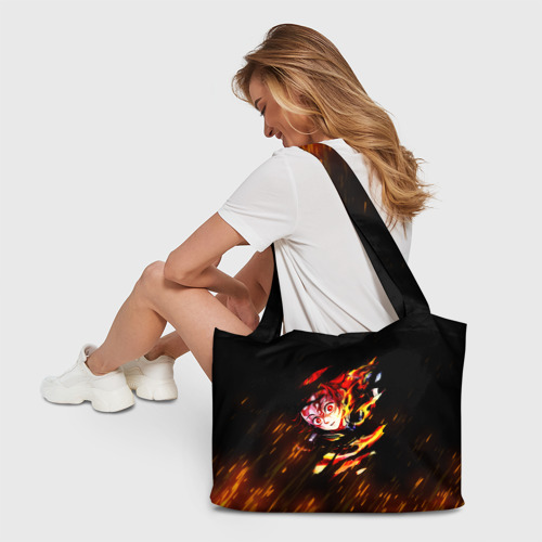 Пляжная сумка 3D Burning Kamado - фото 6