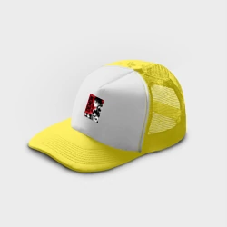 Кепка тракер с сеткой Kimetsu no Yaiba плакат - фото 2