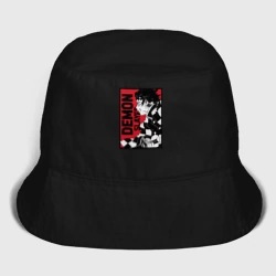 Детская панама хлопок Kimetsu no Yaiba плакат