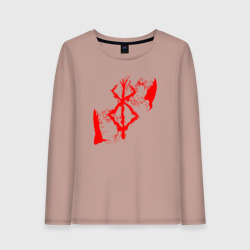 Женский лонгслив хлопок Berserk силуэт