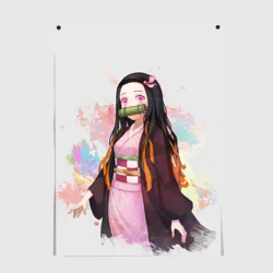 Постер Незуко Камадо Клинок рассекающий демонов