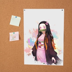 Постер Незуко Камадо Клинок рассекающий демонов - фото 2