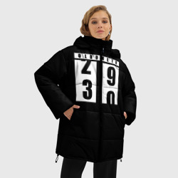 Женская зимняя куртка Oversize Oldometr 30 лет - фото 2