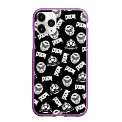 Чехол для iPhone 11 Pro Max матовый Doom Eternal