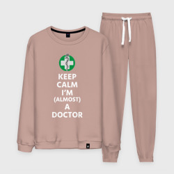 Мужской костюм хлопок Keep kalm I’m a Doctor