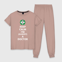 Женская пижама хлопок Keep kalm I’m a Doctor