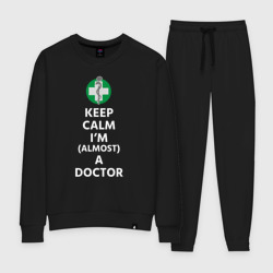 Женский костюм хлопок Keep kalm I’m a Doctor