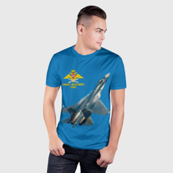 Мужская футболка 3D Slim ВВС - фото 2