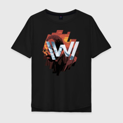 Мужская футболка хлопок Oversize Bernard Low Westworld