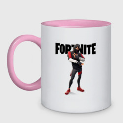 Кружка двухцветная Fortnite персонаж Ikonik