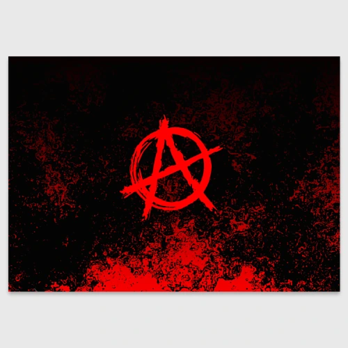 Поздравительная открытка Анархия anarchy
