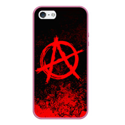 Чехол для iPhone 5/5S матовый Анархия anarchy