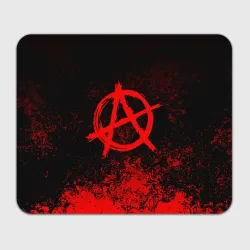 Прямоугольный коврик для мышки Анархия anarchy