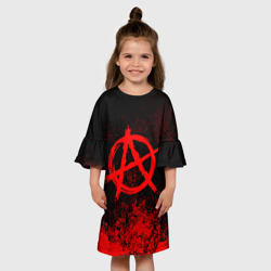 Детское платье 3D Анархия anarchy - фото 2