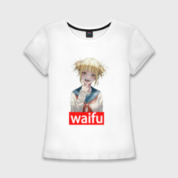 Женская футболка хлопок Slim Waifu