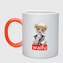 Кружка хамелеон Waifu