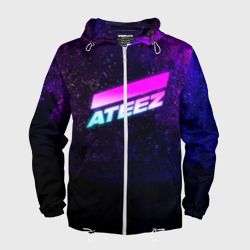 Мужская ветровка 3D Ateez neon