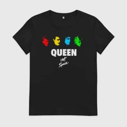 Женская футболка хлопок Queen